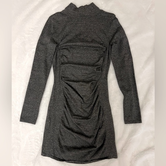 Express Mock Neck Dress - Picture 2 of 3